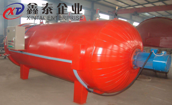 膠輥硫化罐適合采用空氣作為加熱介質嗎